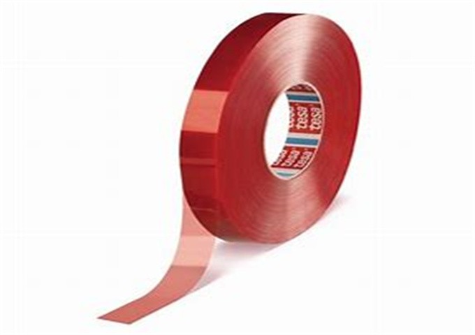 德莎 4200 红色硅胶PET基材双面胶带 可提供模切加工