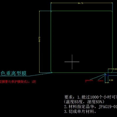 绿色重离型膜