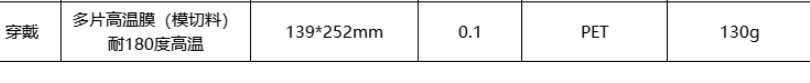 PET保护膜耐180度高温